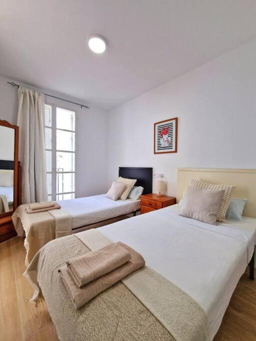Encantador Duplex Para 6 A 1 Minuto De La Playa Бенальмадена Экстерьер фото